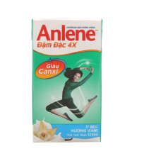 Sữa tiệt trùng Hương vani Anlene fonterra lốc 4 hộp x 110ml